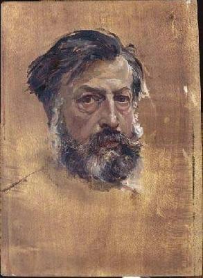 Jean-Louis-Ernest Meissonier Self portrait oil painting picture